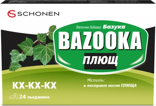 Базука Плющ льодяники №24 | интернет-аптека Farmaco.ua