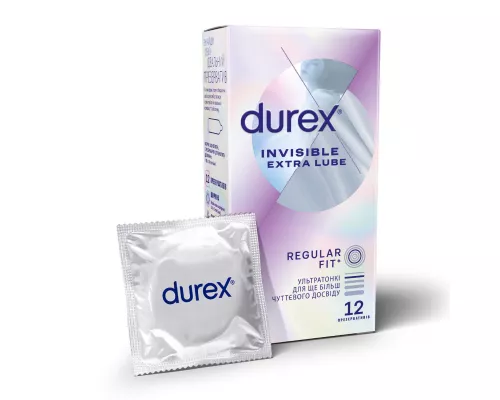 Durex Invisible Extra Lube, презервативы, №12 | Farmaco.ua Durex Invisible Extra Lube, презервативы, №12 | интернет-аптека Farmaco.ua