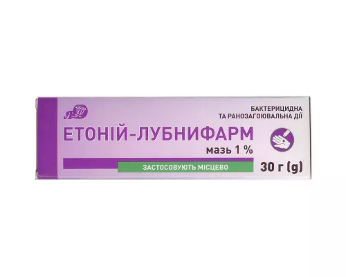 Этоний-Лубныфарм, мазь, туба 30 г, 1% | Farmaco.ua Этоний-Лубныфарм, мазь, туба 30 г, 1% | интернет-аптека Farmaco.ua