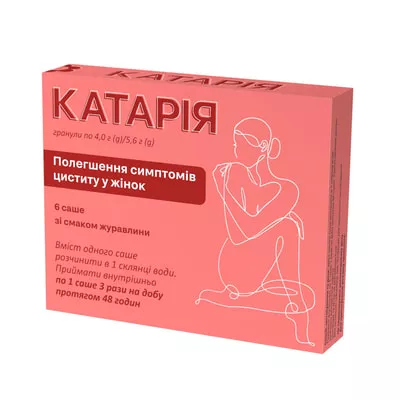 Катарія, гранули 4 г/5.6 г, саше, №6 изображение №2 | интернет-аптека Farmaco.ua