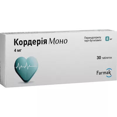 Кордерія Моно, таблетки 4 мг, №30 изображение №2 | интернет-аптека Farmaco.ua