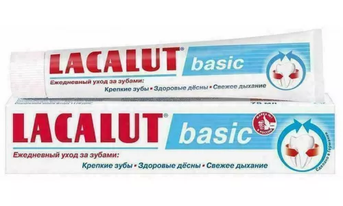 Lacalut (Лакалут) Basic, паста зубная, 75 мл | Farmaco.ua Lacalut (Лакалут) Basic, паста зубная, 75 мл | интернет-аптека Farmaco.ua
