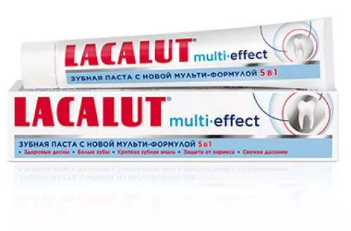 Lacalut (Лакалут) Multi-Effect, паста зубна, 75 мл | интернет-аптека Farmaco.ua