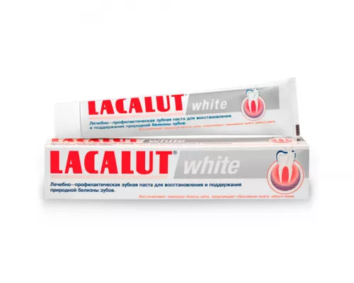 Lacalut (Лакалут) White, паста зубна, 75 мл | интернет-аптека Farmaco.ua
