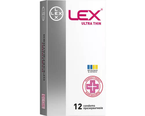 Lex Ультра Тонкі, презервативи, №12 | интернет-аптека Farmaco.ua