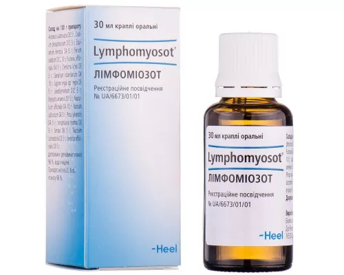 Лімфоміозот, краплі, 30 мл | Farmaco.ua Лімфоміозот, краплі, 30 мл | интернет-аптека Farmaco.ua