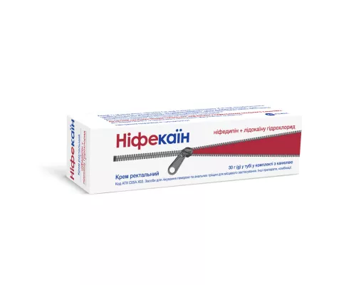 Ніфекаїн, крем ректальний, туба 30 г | интернет-аптека Farmaco.ua