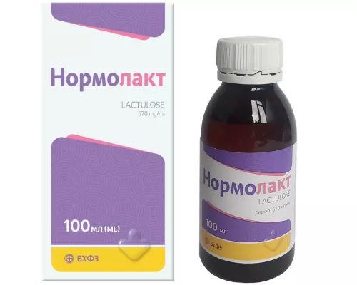 Нормолакт, сироп, 100 мл | интернет-аптека Farmaco.ua