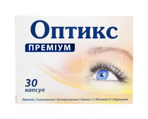 Оптикс Преміум, капсули, №30 | Farmaco.ua Оптикс Преміум, капсули, №30 | интернет-аптека Farmaco.ua