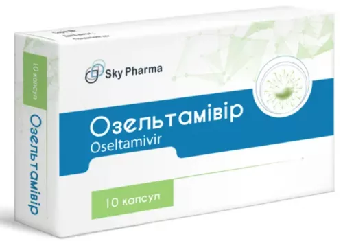 Озельтамивир, капсулы 75 мг, №10 (10х1) | Farmaco.ua Озельтамивир, капсулы 75 мг, №10 (10х1) | интернет-аптека Farmaco.ua