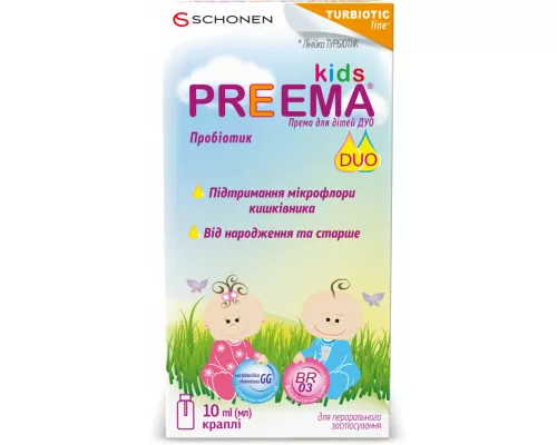 Према Дуо, краплі для дітей, 10 мл | интернет-аптека Farmaco.ua