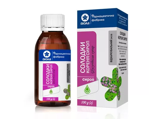 Солодки кореня сироп, 100 г | интернет-аптека Farmaco.ua