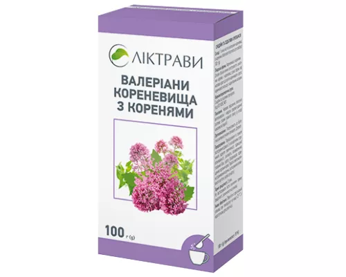 Валеріани кореневища з коренями, пачка 100 г | интернет-аптека Farmaco.ua